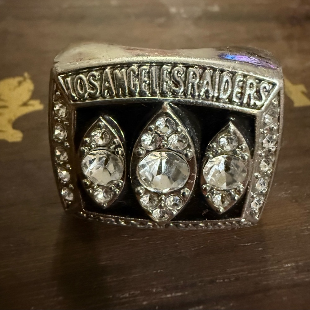 Silver Men's Statement Ring